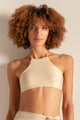 Top lurex Color Dorado