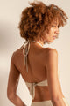 Top lurex Color Dorado