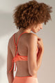 Top Deportivo con Textura en Rib y Sesgo