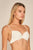 Top con copa Color Blanco