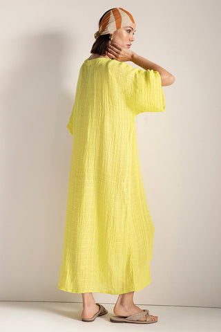 Túnica larga Amarillo Neón